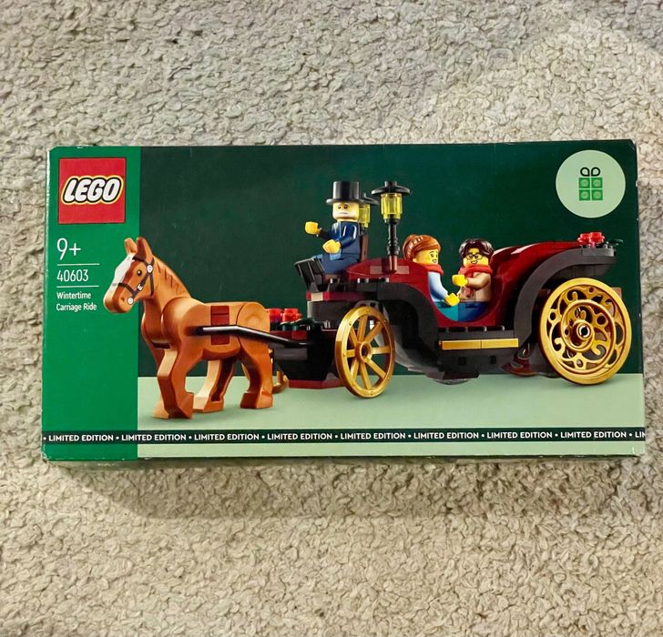 Nowe Lego 40603 zimowa przejażdżka powozem