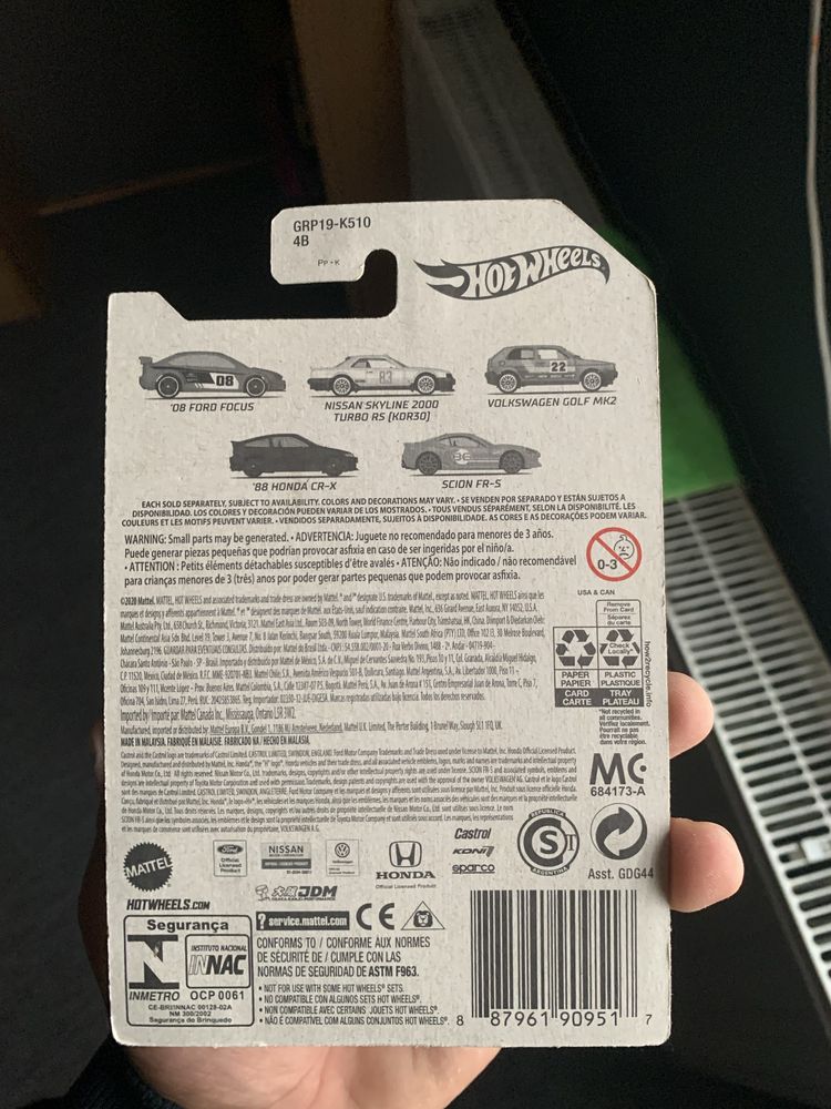 HotWheels nissan skyline