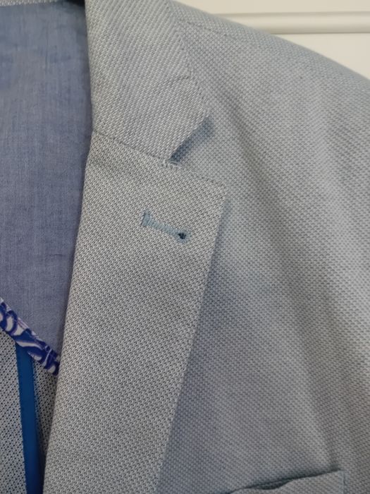 #stromberg marynarka bawełniana niebieska XXL XL