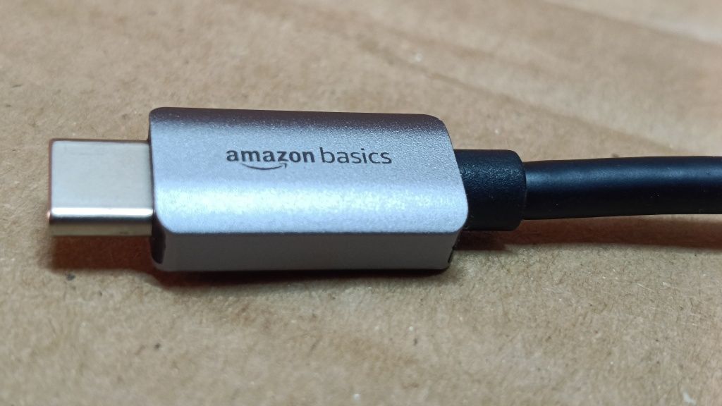 Aluminiowa przejściówka z USB-C na DisplayPort