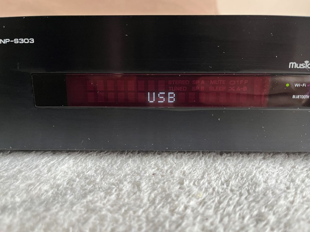 Odtwarzacz sieciowy Yamaha NP-S303 Poznań USB FLAC Bluetoth TIDAL