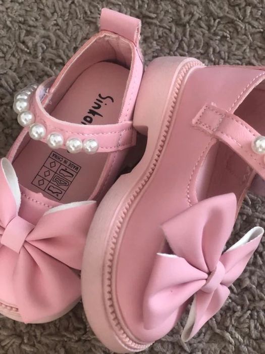 Różowe półbuty NOWE