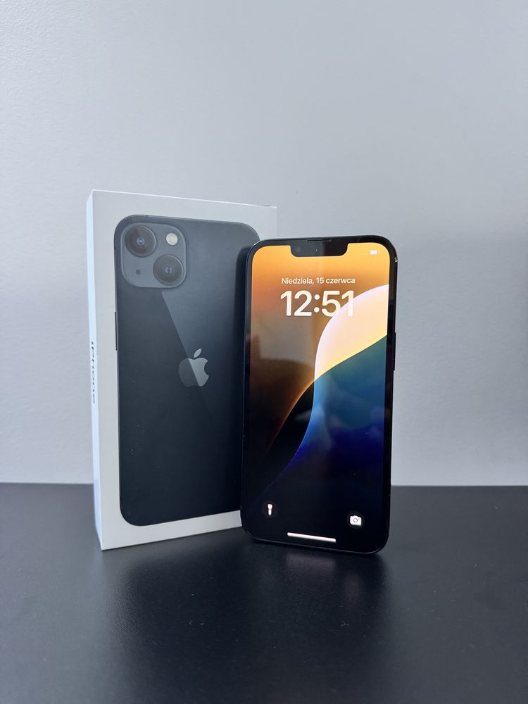 iPhone 13 128 GB – Bateria 79% – Z Pudełkiem