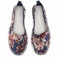 Espadryle MARCO TOZZI flower granatowe 39