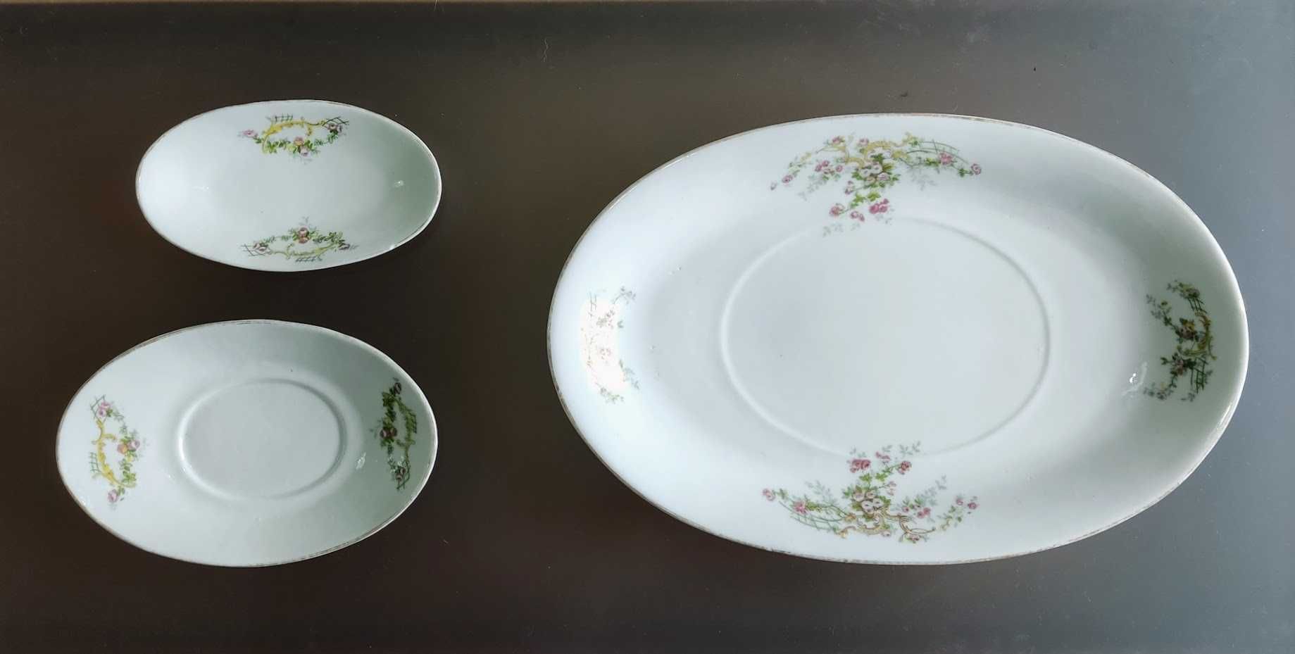 Conjunto de 3 travessas Vista Alegre 1924/47