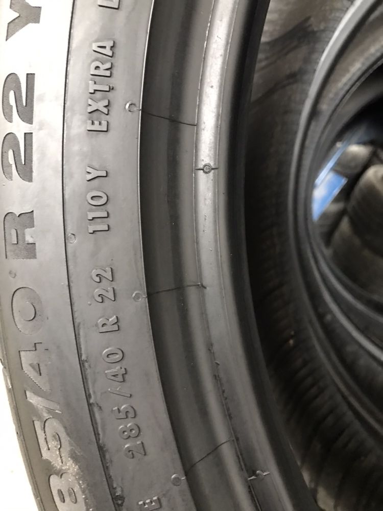 325/35/22+285/40/22 R22 Continental ContiSportContact 5 4шт новые