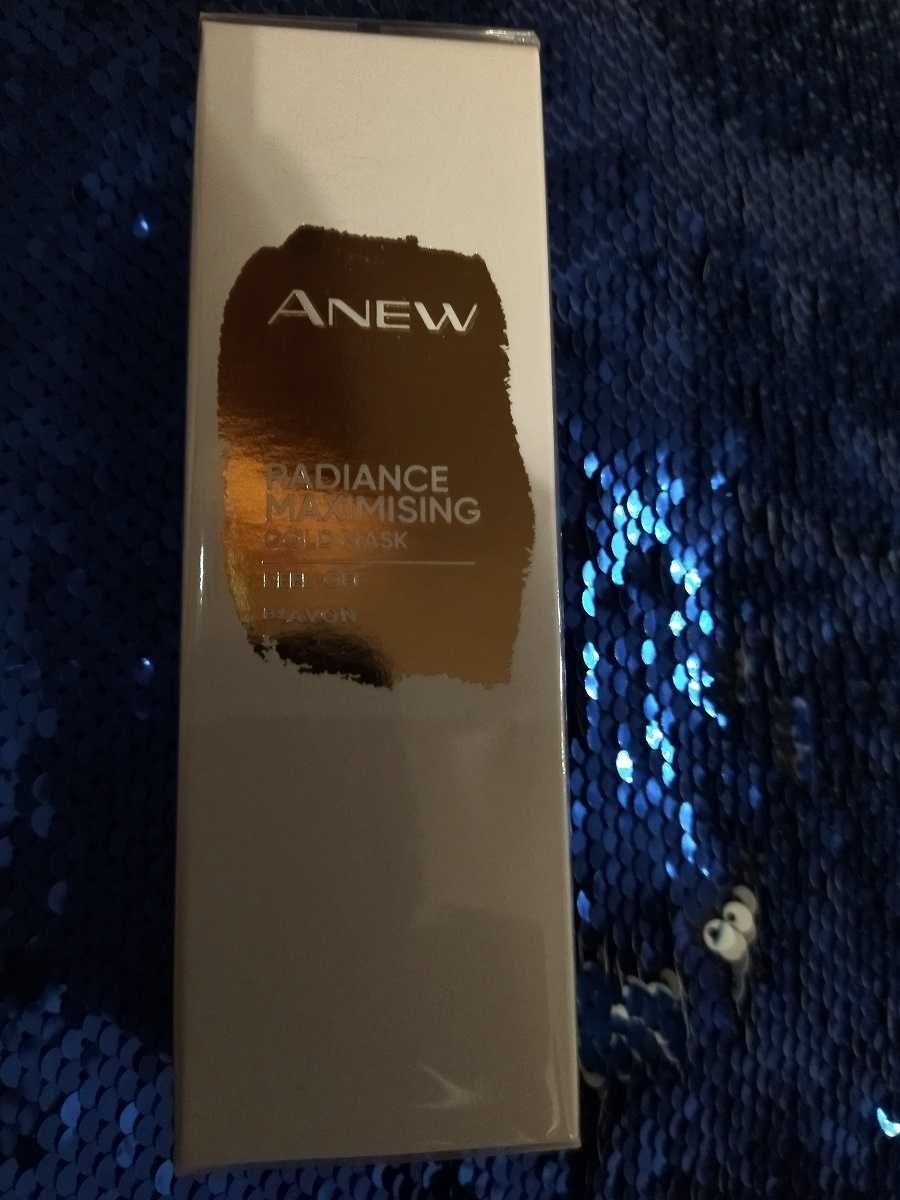 Odmładzająca maseczka peel-off ze złotem Avon ANEW