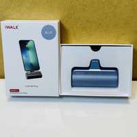 Новий повербанк для iphone iWALK UK Power Bank 3350 MAr, синій