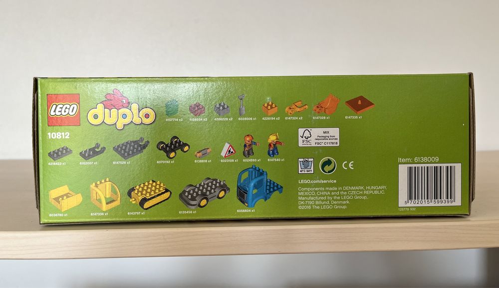 Лего Дупло, Lego duplo арт. 10812