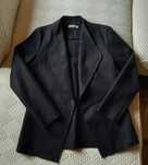 Blazer preto em fazenda - Tamanho S