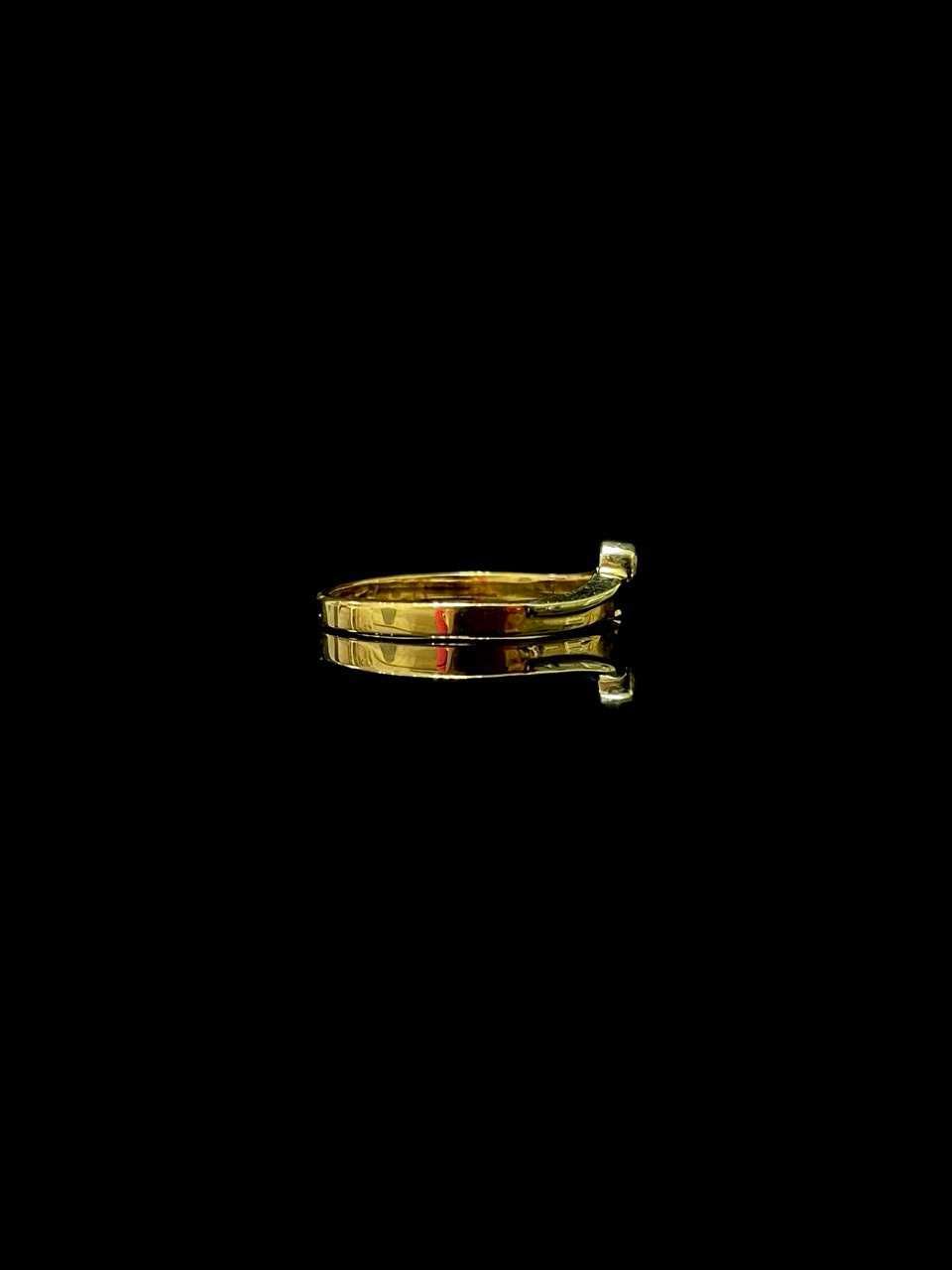 Новое золотое кольцо с бриллиантом/Нова золота каблучка з діамантом