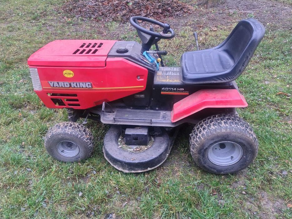 Traktorek kosiarka YARD KING 40"/14HP manual
