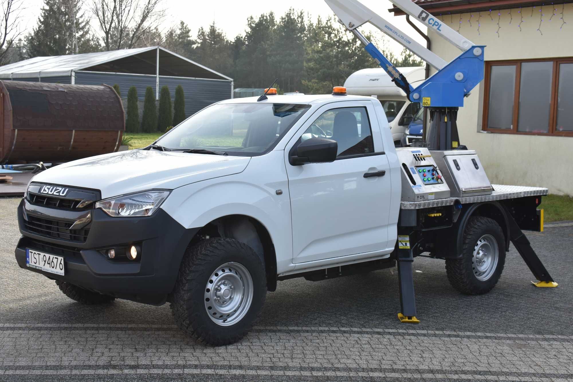 Isuzu D Max Podest Zwyżka Podnośnik koszowy CPL P 130 NOWY