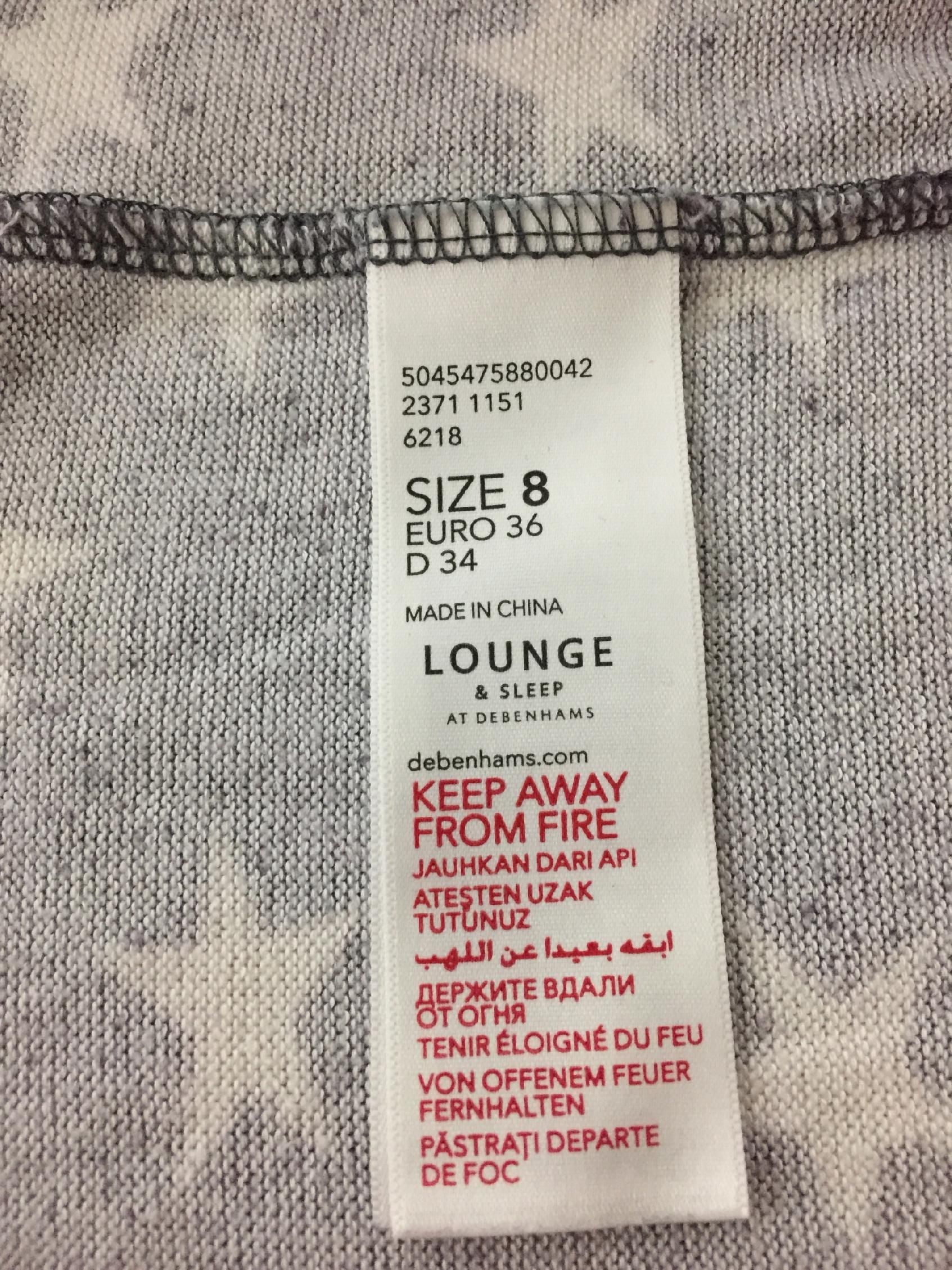 Debenhams bluzka nocna w gwiazdy S *PW424*