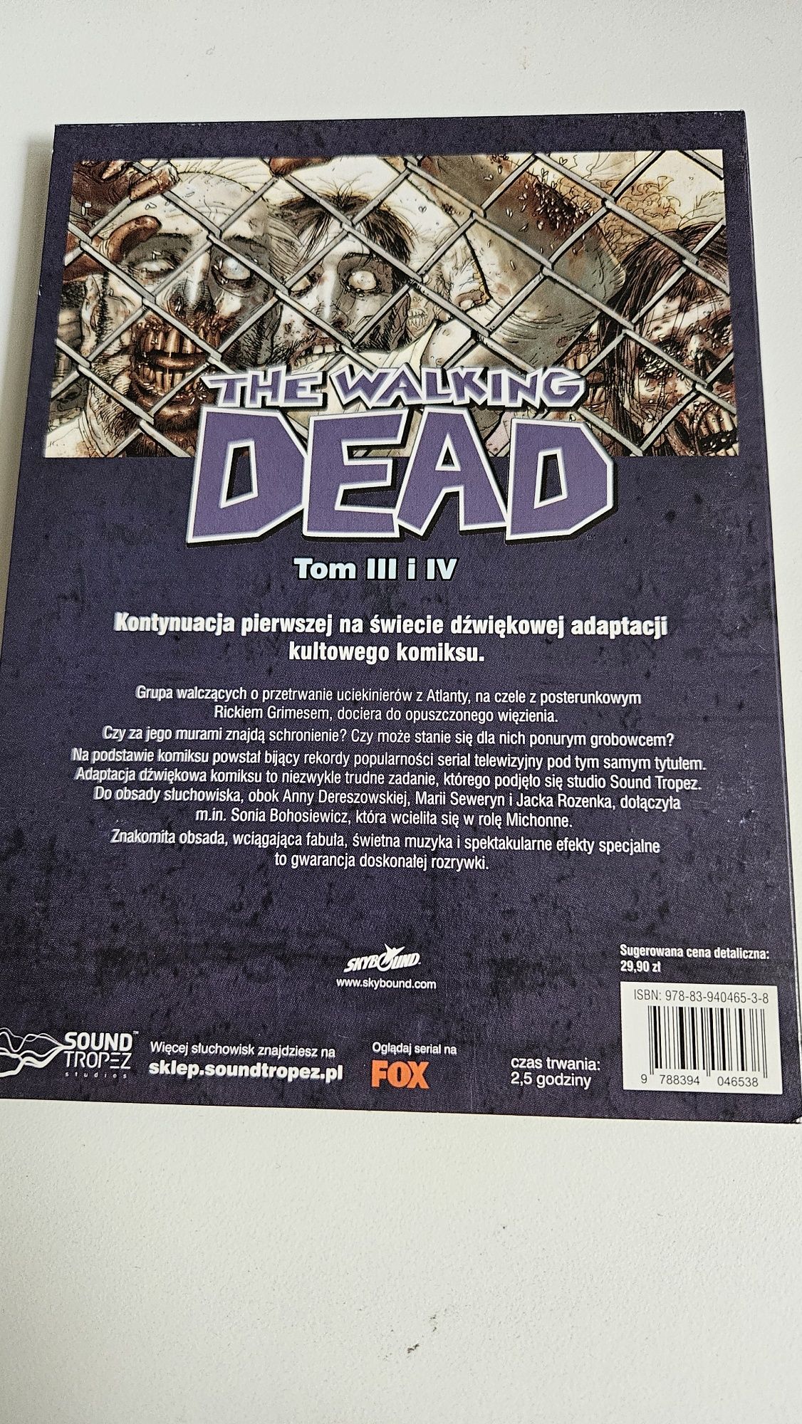 The Walking Dead Tom III i IV Adiobook CD MP3