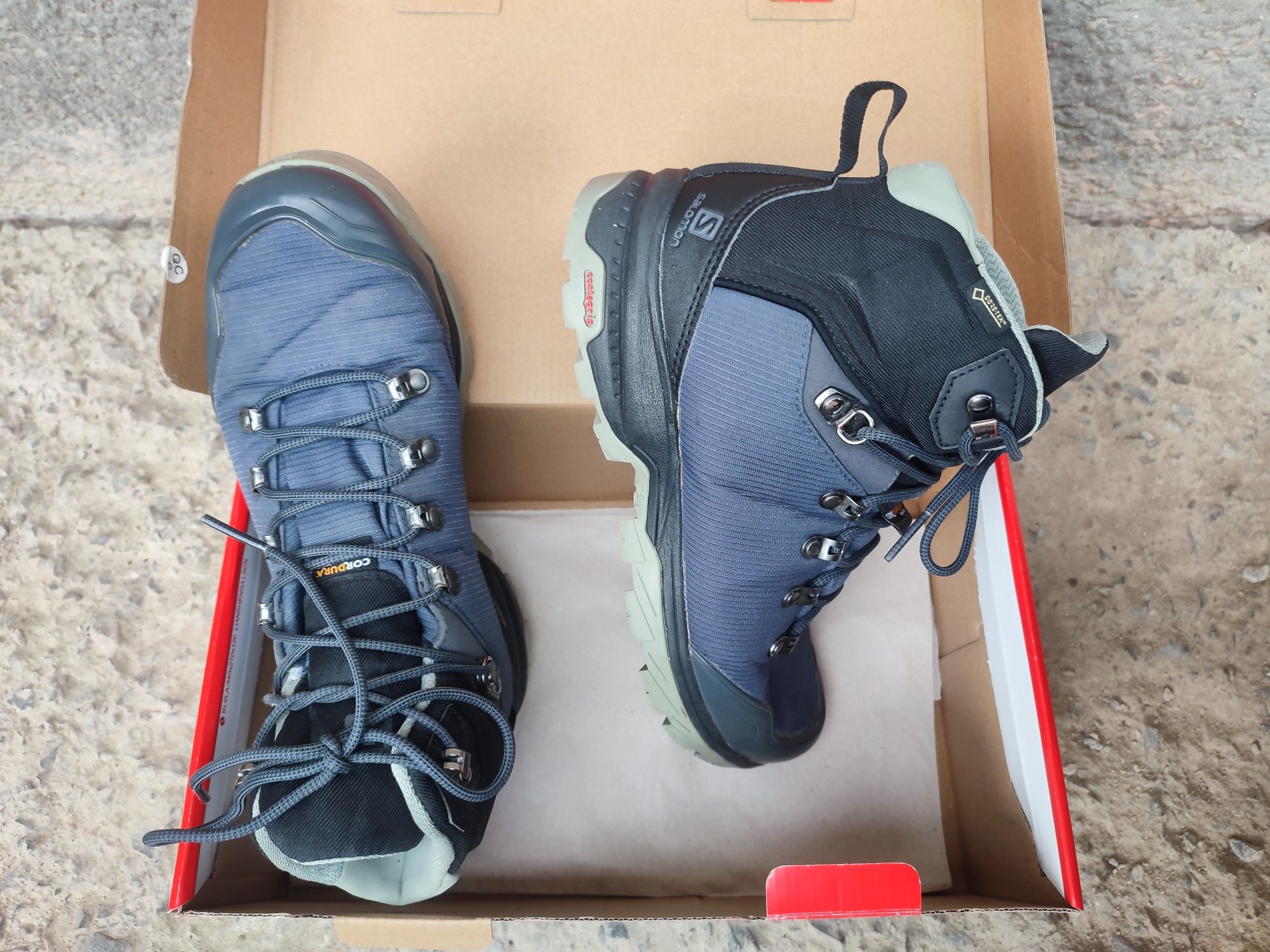 Треккинговые походные ботинки Salomon outback 500 gtx (40-41) Gore-Tex