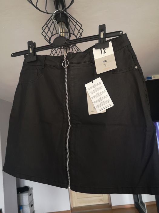Spódniczka woskowana z zamkiem nowa z metką Primark