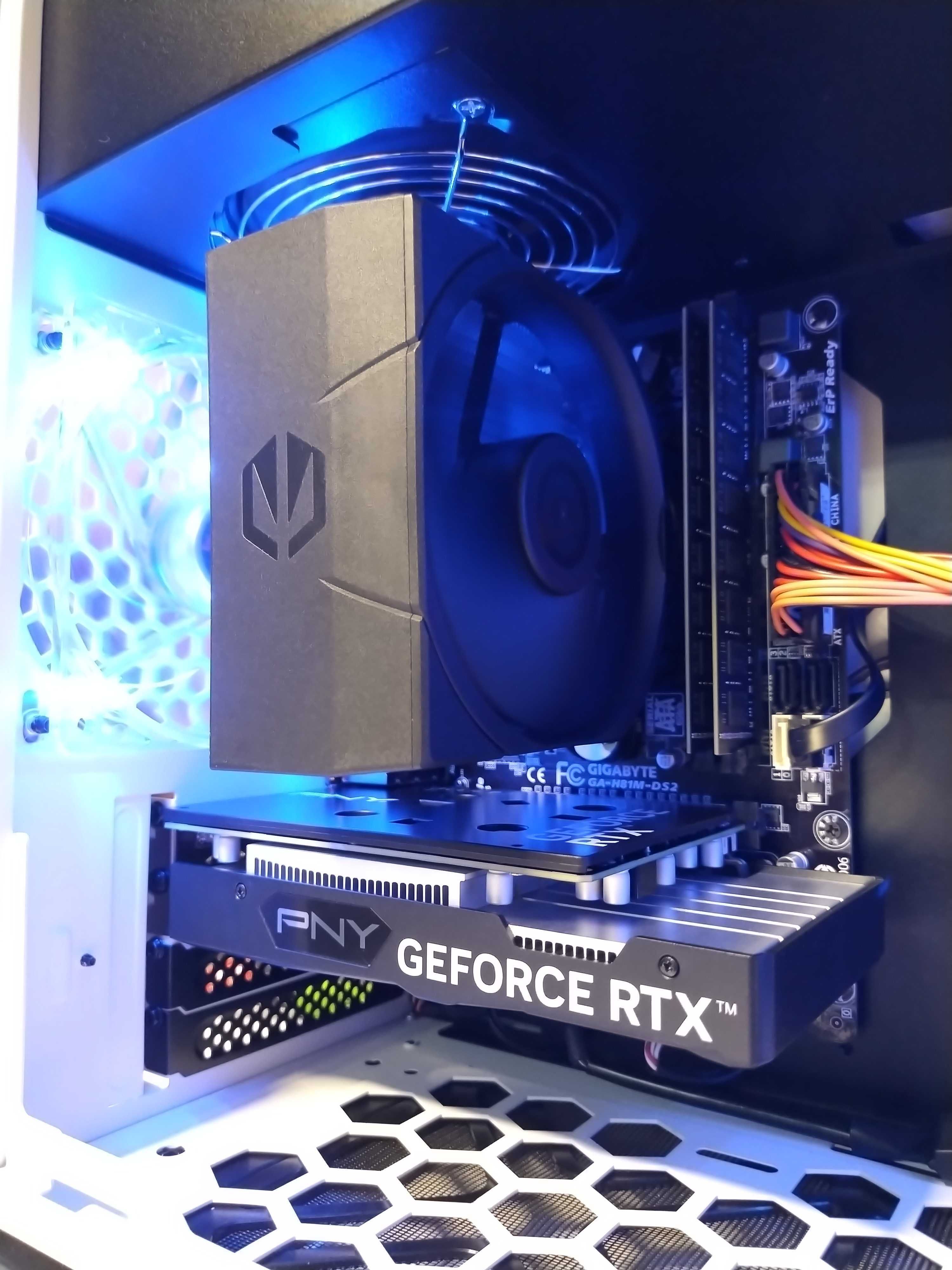 Komputer Gamingowy Intel i7, RTX-3050 , 32GB RAM, SSD-512, 500W, W10