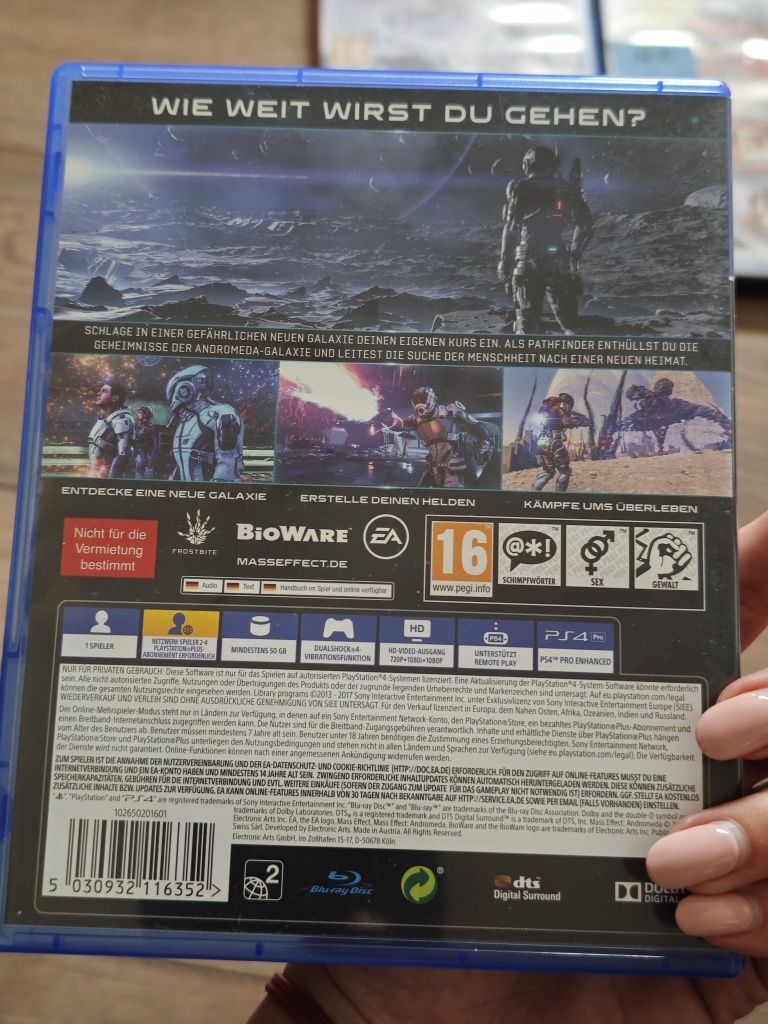 Gry na PS4 i muzyka z gry Deus Ex Horizon Zero Dawn Mass Effect