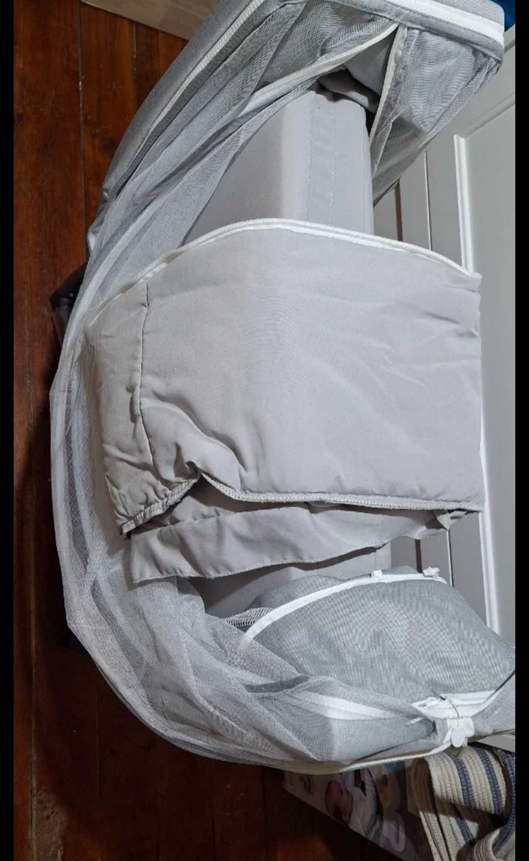 Berço portátil com opção de embalar