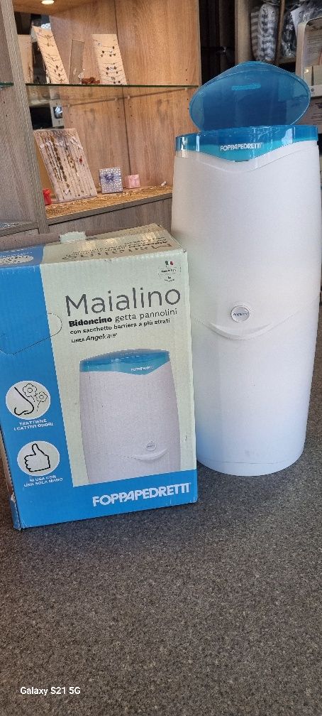 Kosz na pieluchy Maialino