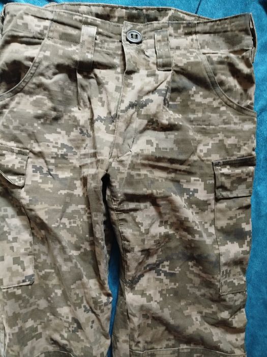 Тактические брюки на липучках