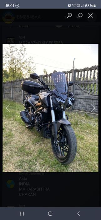 Bajaj dominar 400 2020рік.