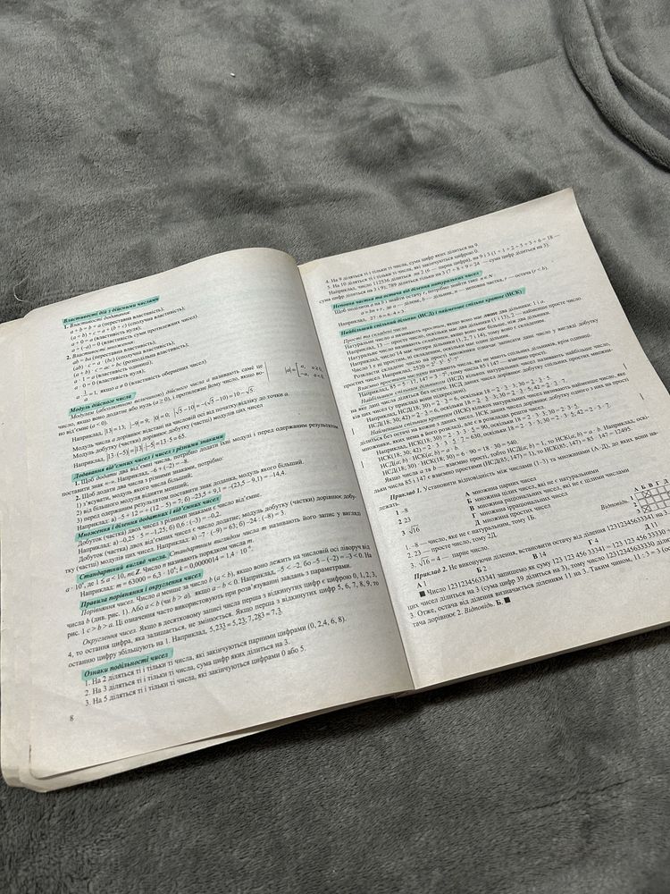 Книга з підготовки до Зно/Нмт з математики