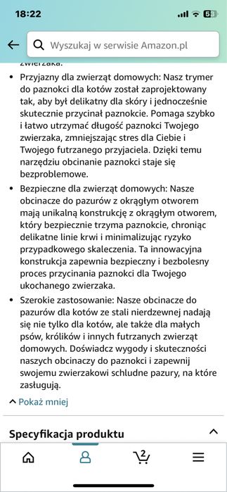 Obcinaczka z 2mm ogranicznikiem