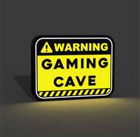 Gaming cave luminária led