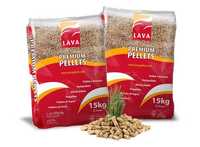 Pellet drzewny LAVA Premium. Dostawa. Raty. Zachodniopomorskie.