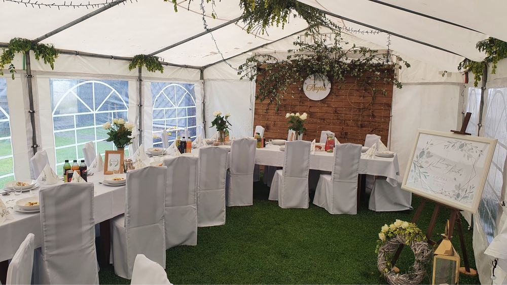 WYNAJEM Namiot Namioty Namiotów Imprezowy 5x8, 4x8, 5x16, 5x24 DODATKI