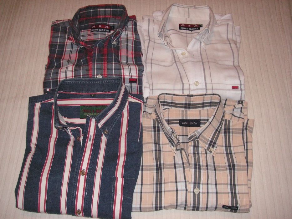 Camisa Pull&Bear, Dom Colletto, A&A - T/L e M