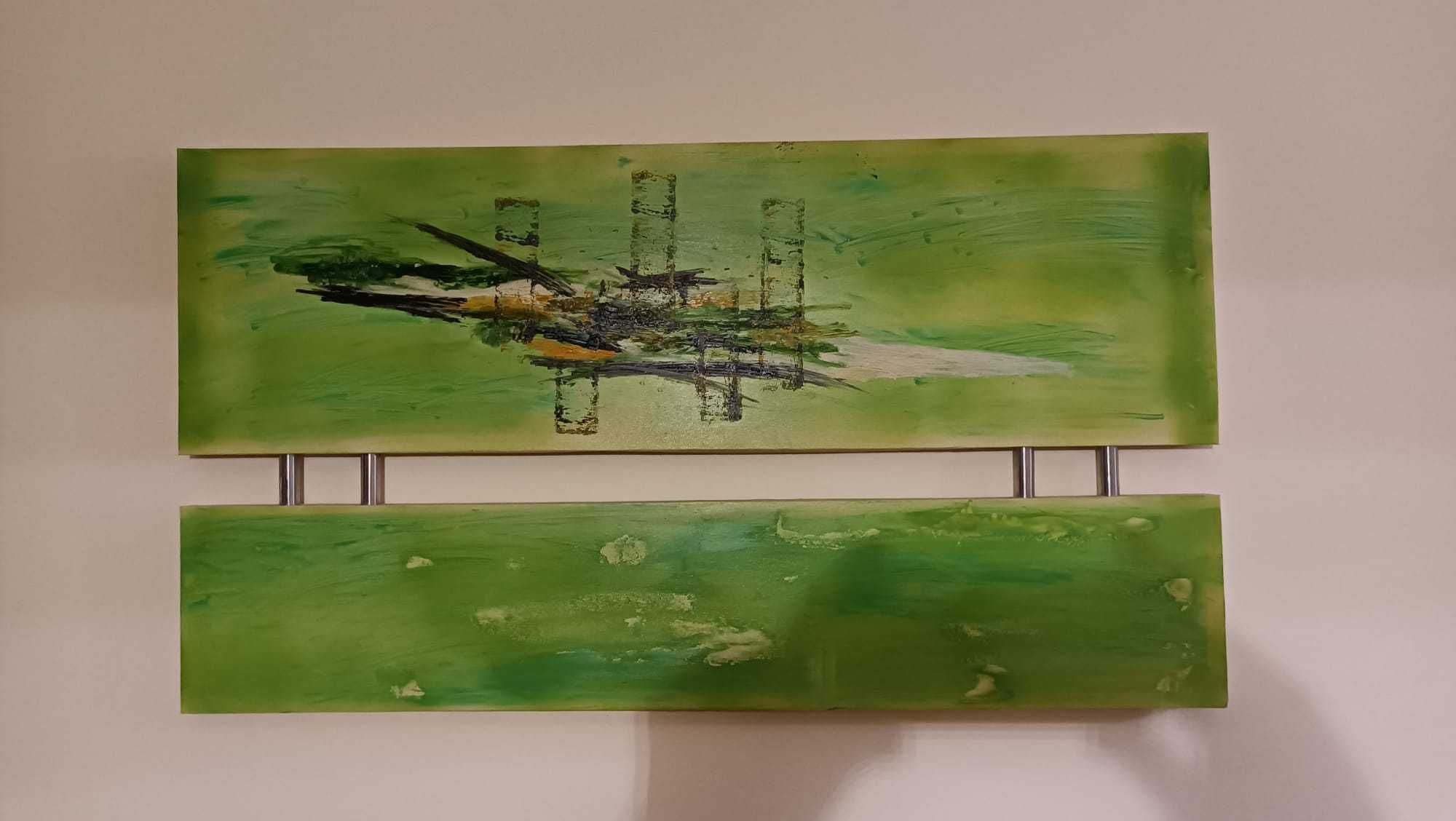 2 telas abstratas. Preço é das duas.