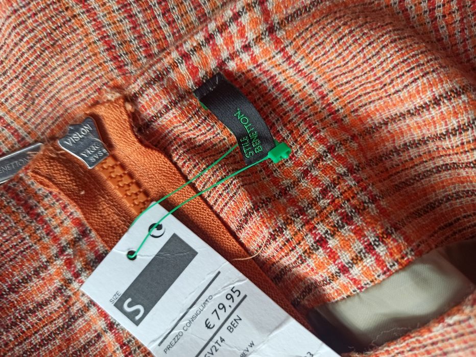 Плаття Benetton в клітку