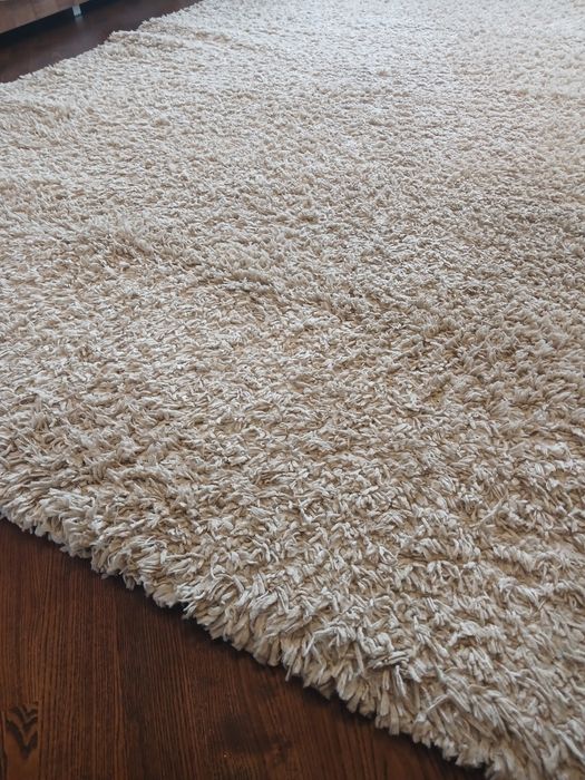 Килим 2×3 бежевий ворсовий