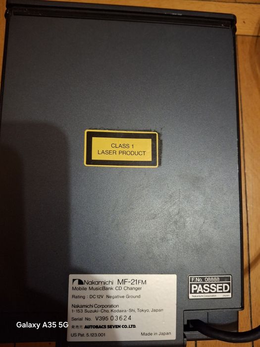 Nakamichi MF21 Mobile MusicBank CD Changer