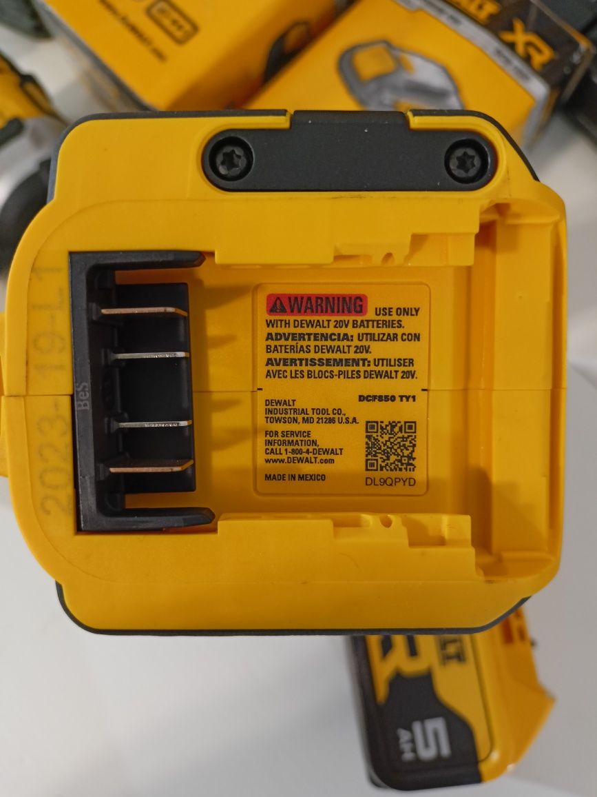 Импакт dewalt dcf850p1 с США импульсной шуруповерт dcd800 dcf900