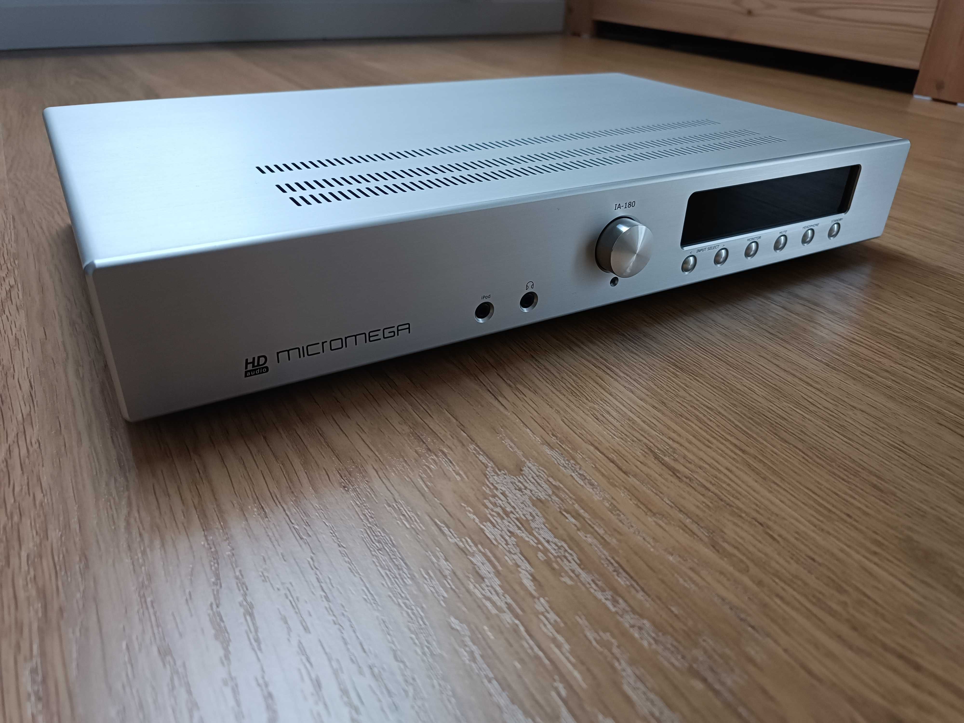 Wzmacniacz Micromega IA-180 idealny stan, wysoki model, nowy 6000zł