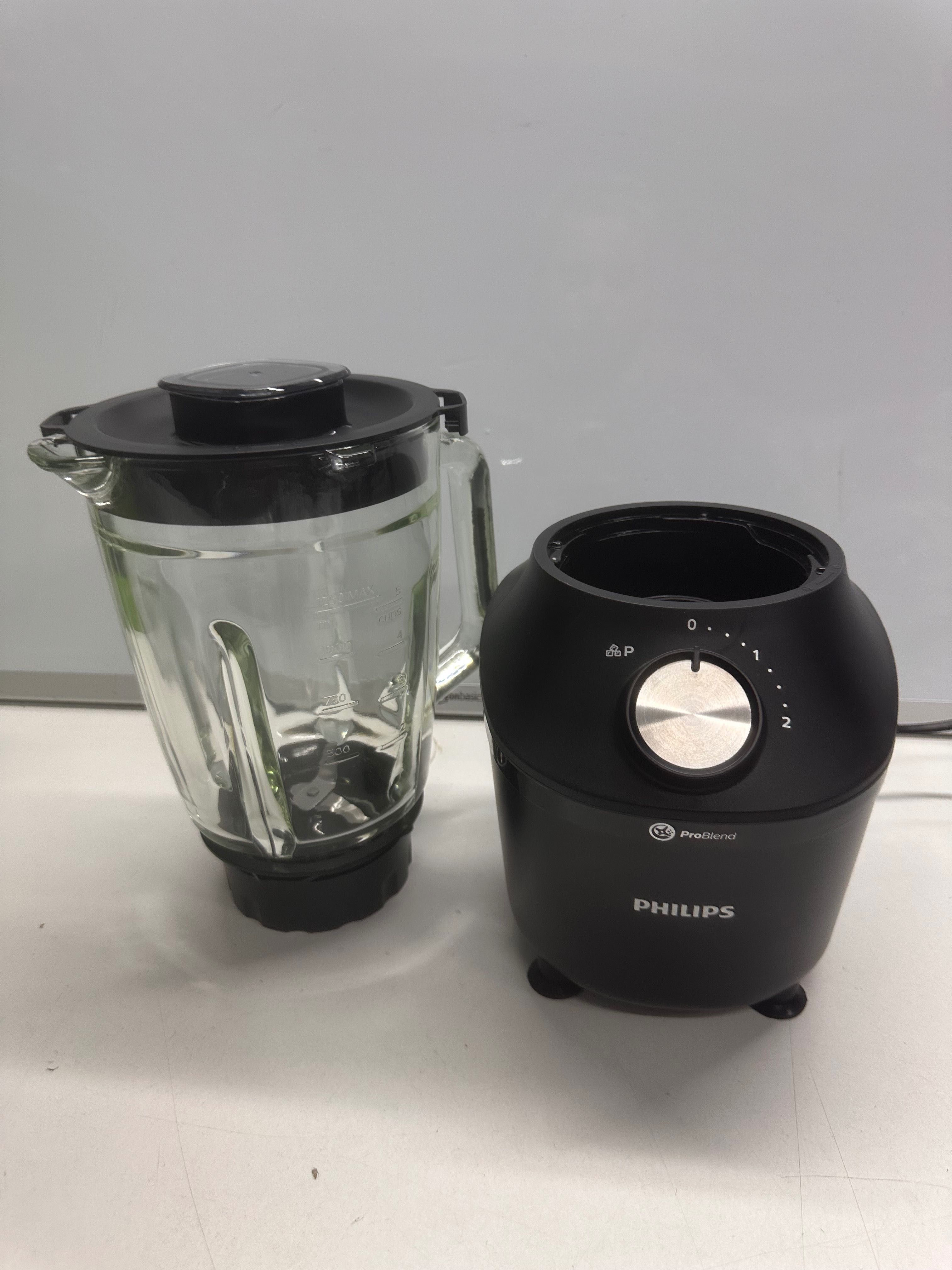 Blender kielichowy Philips HR2291/41 600 W czarny. P20A55