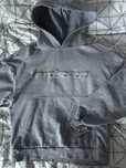 bluza mindstate kaptur baggy oversize szara admor skilly