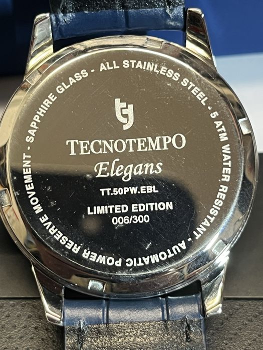 Tecntempo com power reserv automatico