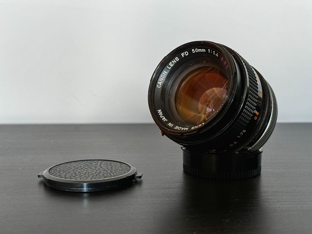 Canon FD 50mm 1.4 SSC