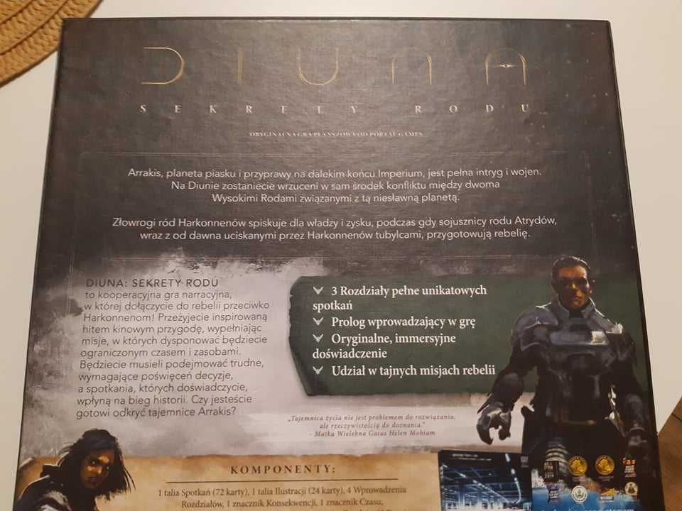 diuna sekrety rodu gra planszowa