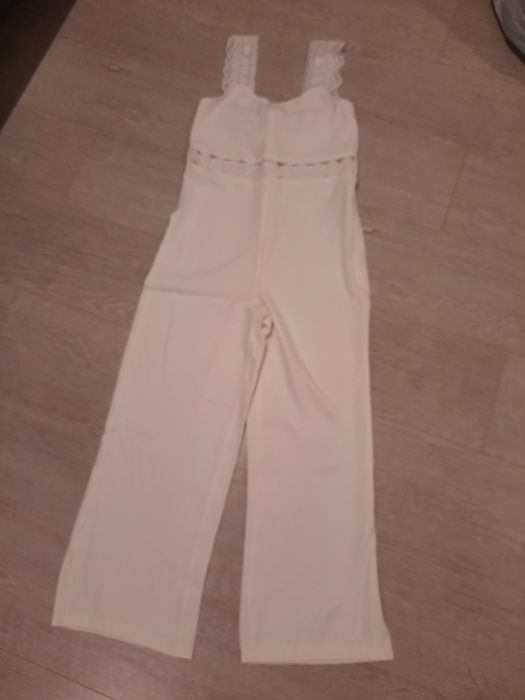 Kombinezon biały komunia, wesele