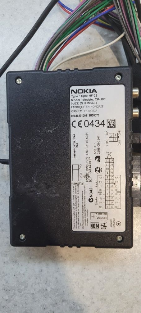 Nokia ck-100 блютуз комплект свободные руки, громкая связь