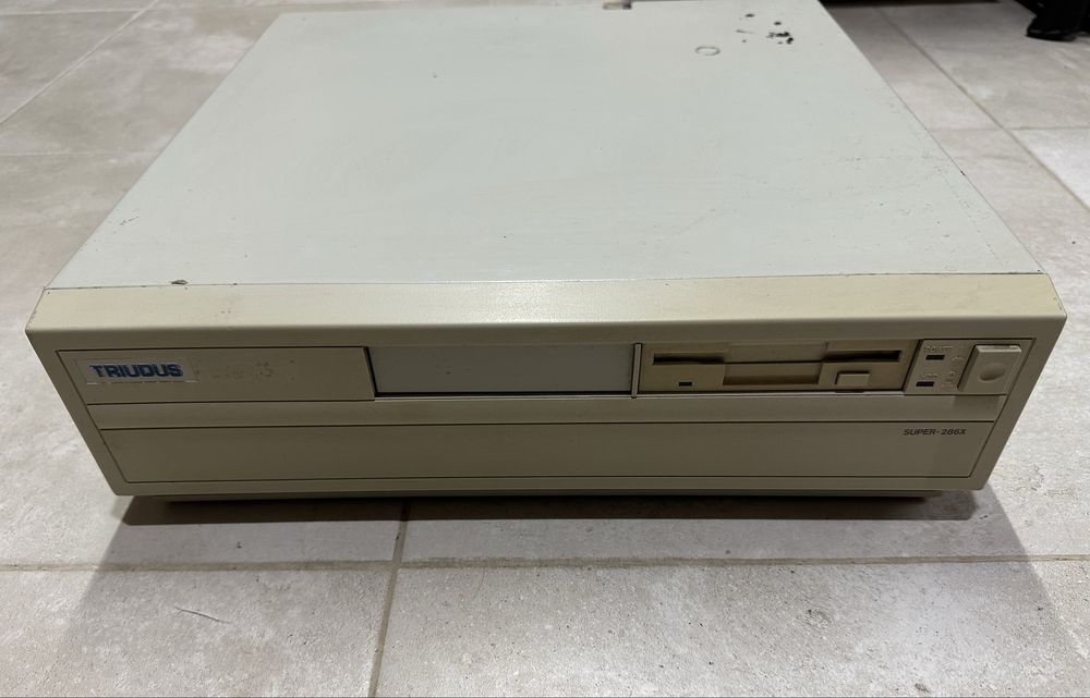Computador PC Hyundai Super-286X Ano 1991 Vintage