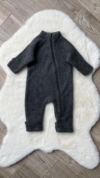 PetitLux szary kombinezon merino rozmiar 62
