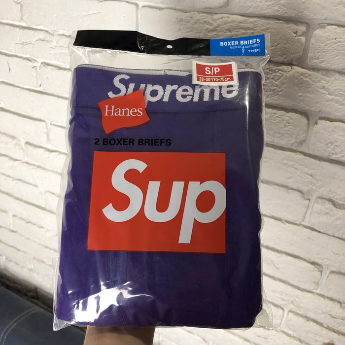 Supreme Hanes boxer briefs боксери труси