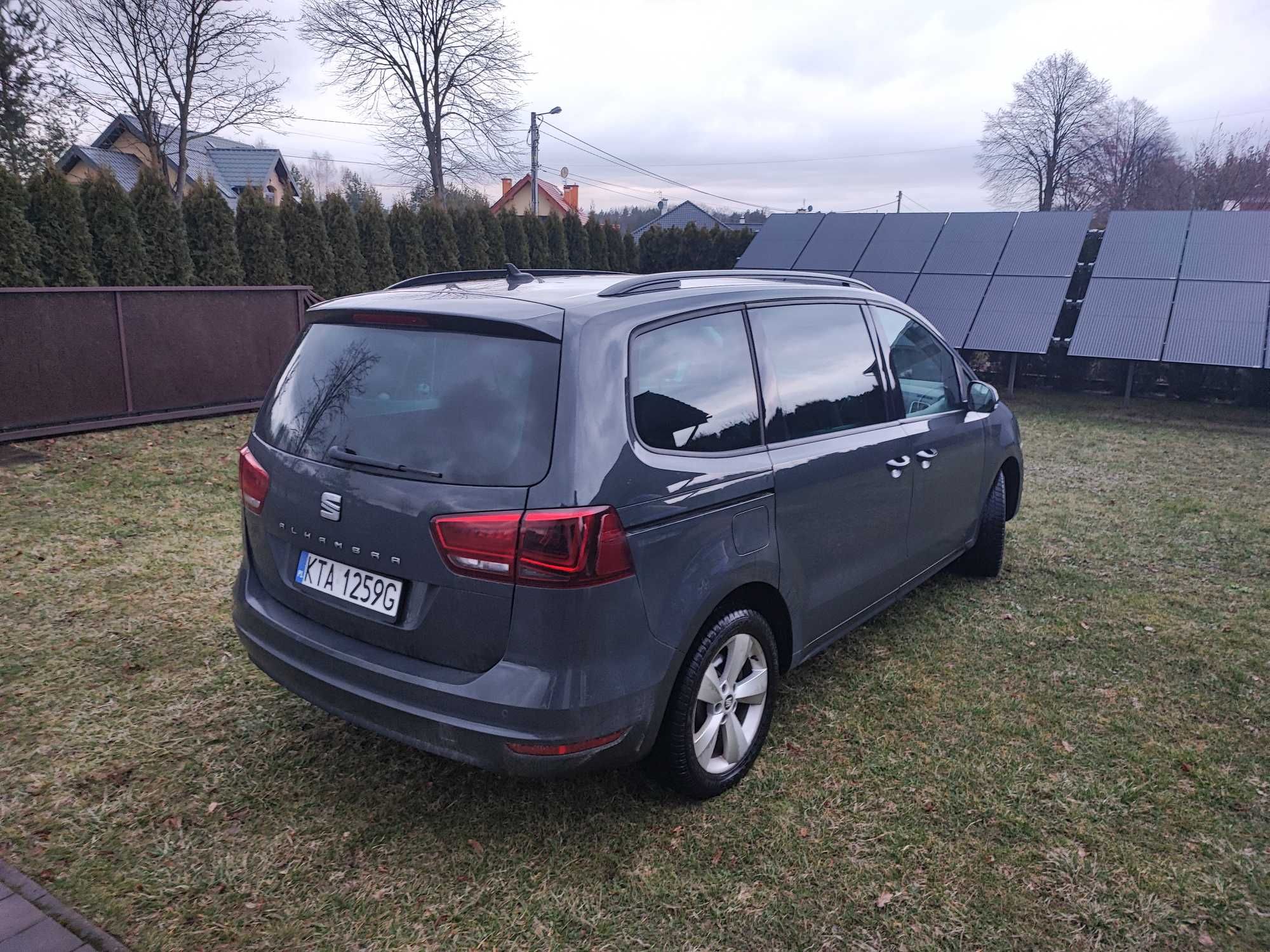 Seat Alhambra 2,0 , z 2016r ,7-MIO MIEJSCOWE